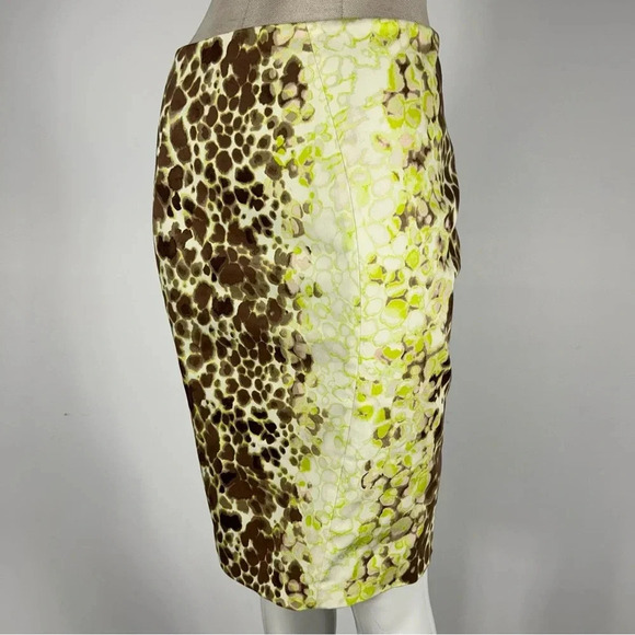 ❤️ Tahari multicoloured multi print skirt 2 - Picture 4 of 12